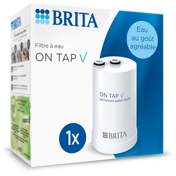 Vattenfilter system BRITA - ON TAP - Reservfilter - Upp till 4 månader filtrerat vatten Vit
