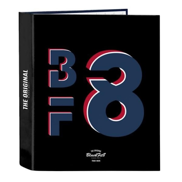Ringbind BlackFit8 Urban Black Marineblå A4 (27 x 33 x 6 cm)