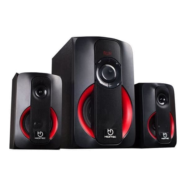 Højttalersystem - Hiditec - H400 - 40-20000 Hz - USB - Sort