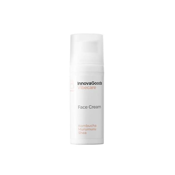 fuktighetskräm för ansiktet InnovaGoods Kombucha Vibecare Vit