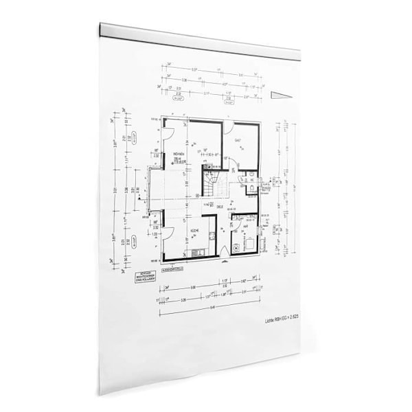 Hållbar Dokumentdisplaystång med Klämma Adhésive DURAFIX RAIL 210x17mm 5-pack Färg Silver - 470723