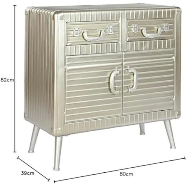 Skænk - HOME ESPRIT - Flerfarvet - 80 x 39 x 82 cm - Stuemøbler - Kvalitet til den bedste pris Flerfärgad