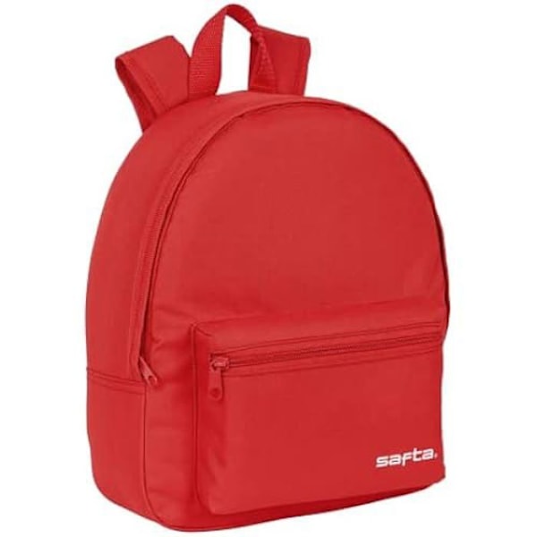 Miniryggsäck - SAFTA - Röd - 27 x 10 x 32 cm - Bekväm - Mångsidig Röd