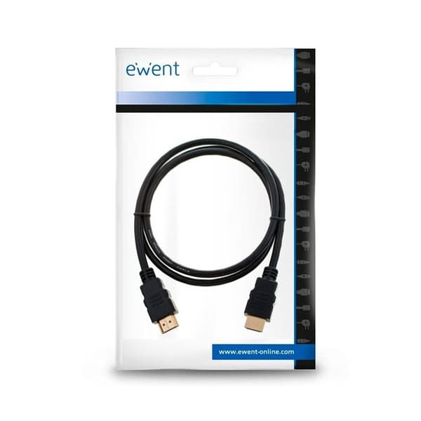 HDMI 2.1 - EWENT - EC1322 - Korkeanopeudella Ethernetillä - 8K - 3M - Musta