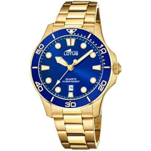 LOTUS Kvinder Analog Quartz Ur med Stålrem 18764/1 Rostfritt stål