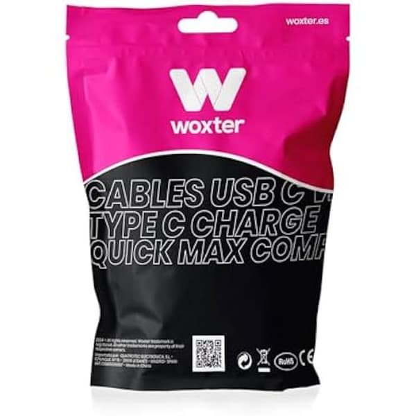 USB-kaapeli - Woxter - PE26-185 - Monivärinen - 2 m - USB 2.0