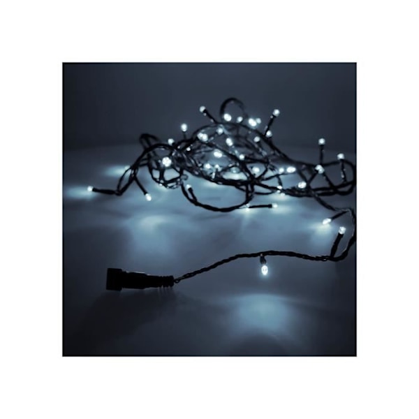 Guirlande - GENERIQUE - Easy-Connect 4m - Kall vit - Int. Ext. - IP44 Vit
