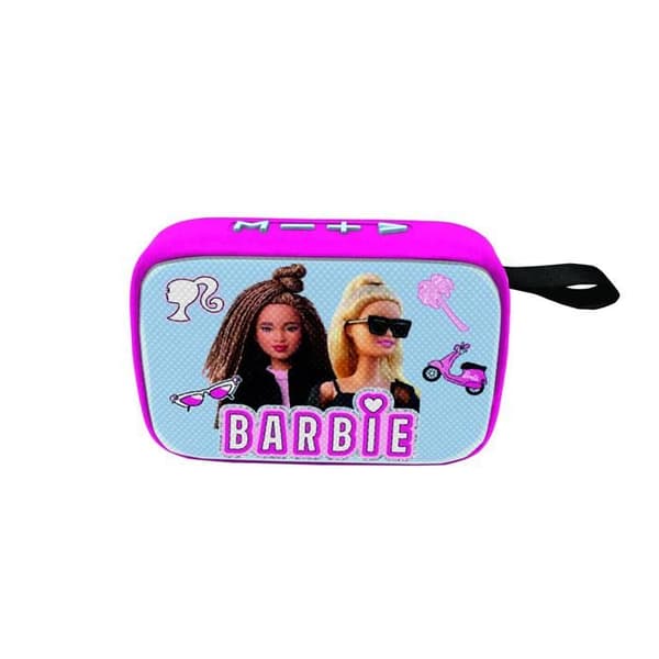 Kannettava Bluetooth-kaiutin Barbie LYSERØD