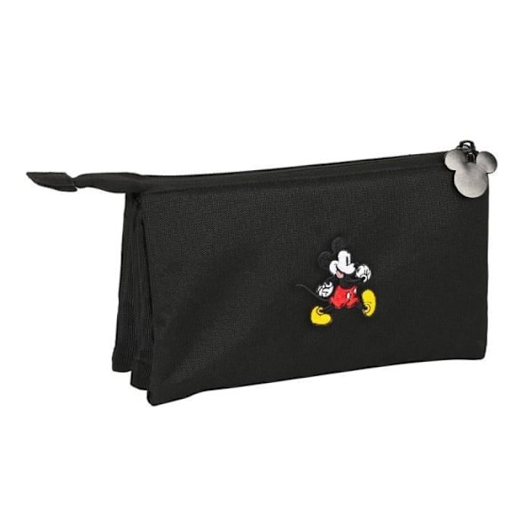 Tegnepung - SAFTA - Mickey Mouse Premium - Triple - Sort - Multifarvet Flerfärgad