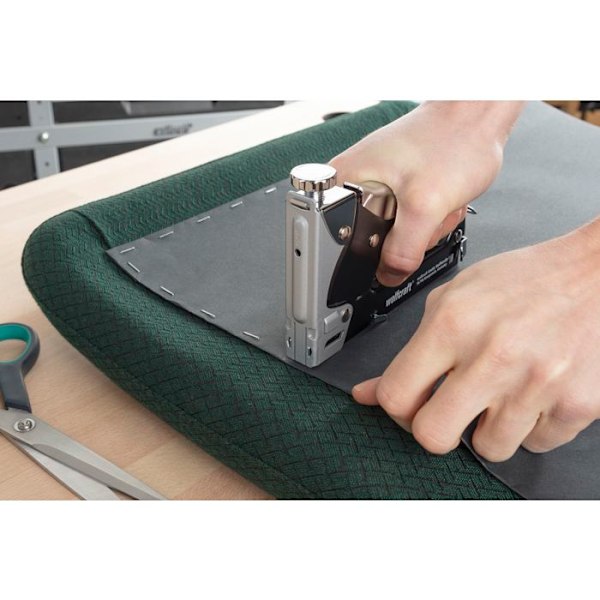 wolfcraft - Tacocraft 7 manuaalinen nitojasarja + 1000 8 mm niittiä tyyppi 053 - viite. 7089000 Sort og grå