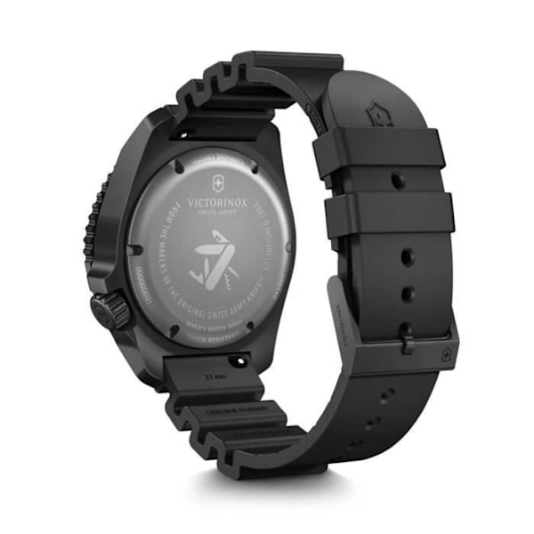 Ur - VICTORINOX - Dive Pro 241997 - Mekanisk - Titan - 43 mm - Sort Svart