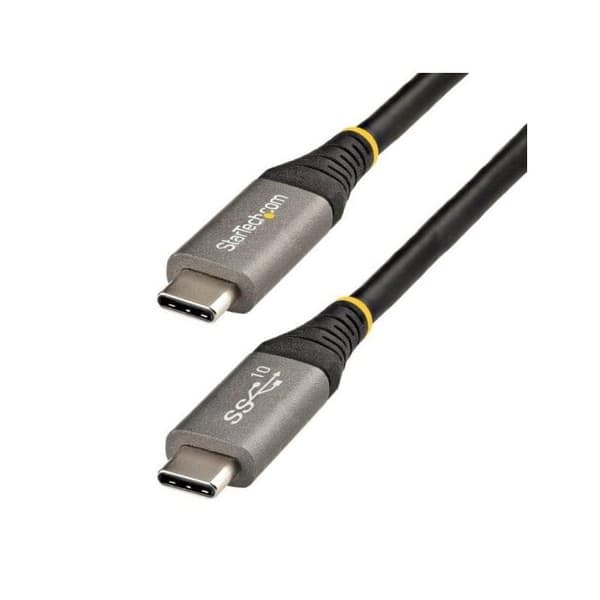 USB C opladningskabel - STARTECH - 1 m - Hurtigopladning - Sort - PVC