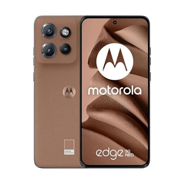 Motorola Edge 50 Neo 5G 12 Gt/512 Gt Ruskea (Mocha Mousse) Kaksois-SIM Vaaleanruskea