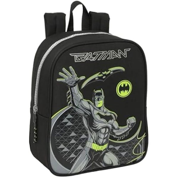 Lapsille tarkoitettu reppu - SAFTA - BATMAN GAME OVER - Musta - Sovitettavissa kärryyn - Mukava