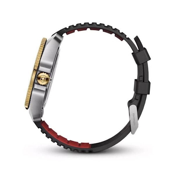Montre Quartz Mand - Victorinox Journey 1884 242014 - Rustfrit stål - Sort - Gummi Svart