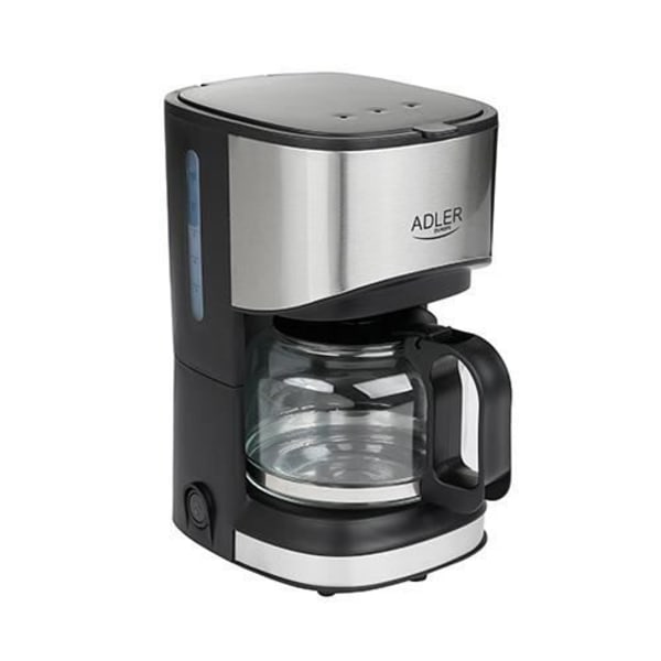 Cafetrakter ADLER AD-4407 - Sort/grå - 10-12 kopper - Automatisk stop