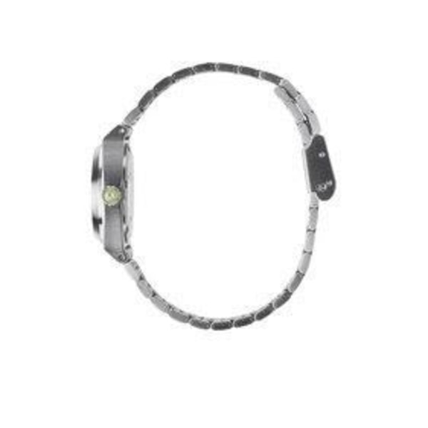 Kello - NIXON - PIENI TIME TELLER - Hopea - Neonkeltainen - Vedenpitävä 10 Atm Silver, Neongult