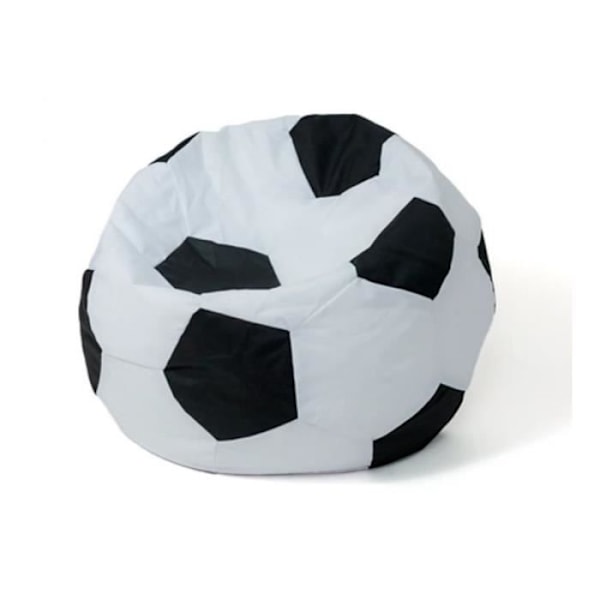 Go Gift Sac Sako pouffe boule hvid-sort XXL 140 cm - 5905359294900