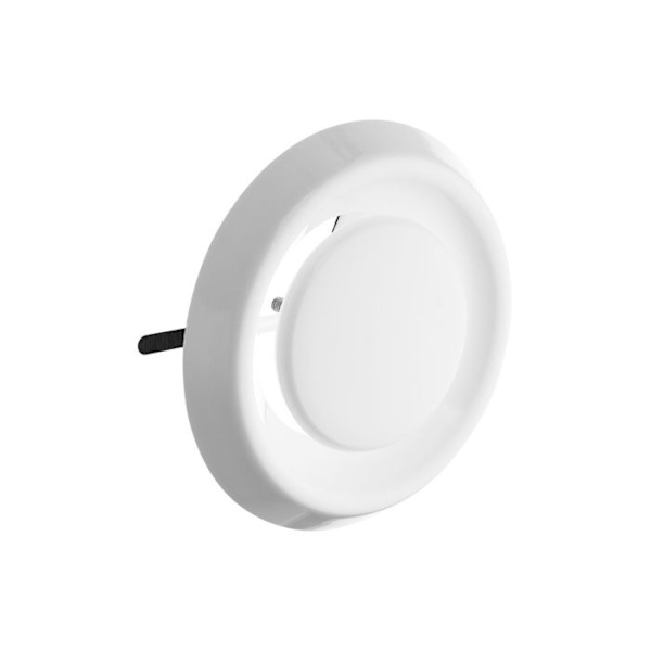 Rund Inbyggnadsdiffusor ø95x47mm Vit ABS