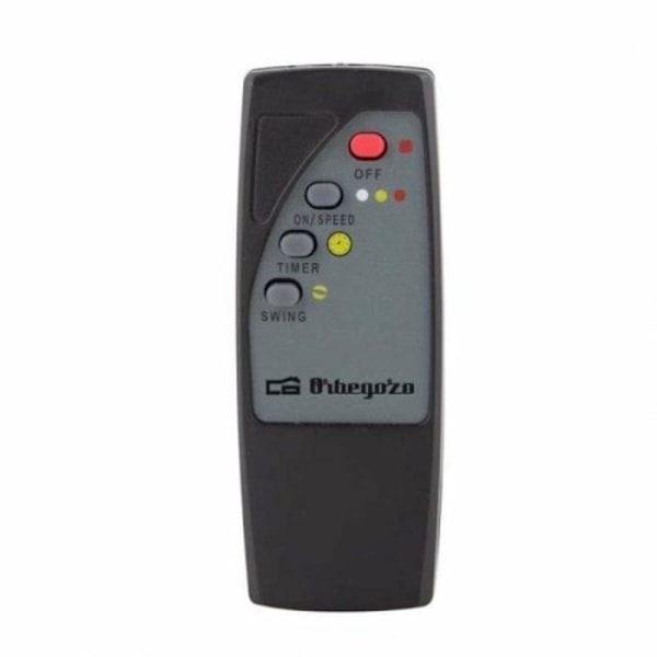 Gulvventilator - Orbegozo - PWM2232 - Sølv Sort - 45 W - 60 dB Silver Svart