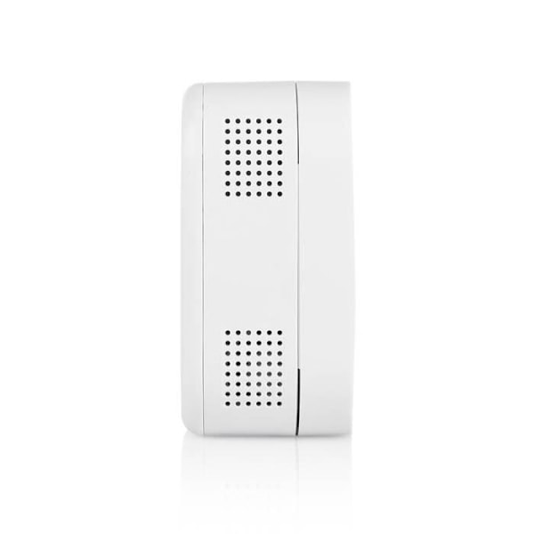 Kuldioxid-detektor - SMARTWARES - FGA-13041 - Alarm 85 dB - 3 års batteri - Vægbeslag