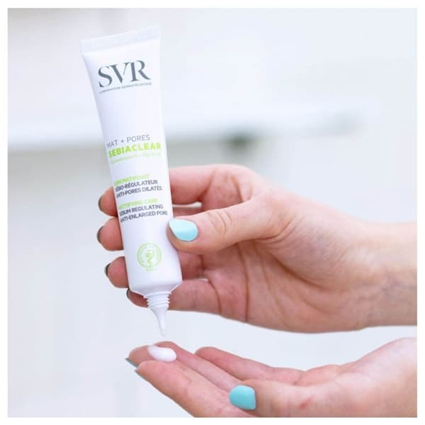 SVR Mat+Pores Sebiaclear mattavoide kosteuttava 40ml Hvid