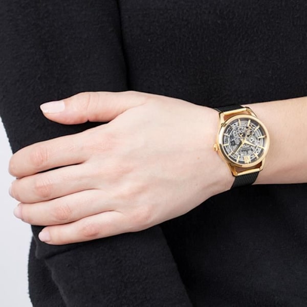 Montre femme Festina automatisk skelet stål - FESTINA - Gul - Vandafvisende Gul