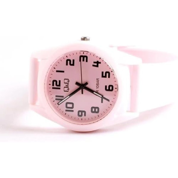 Klocka - Q&Q - V13A-006VY - Analog-Digital - Resin Armband - Gul och svart färg Svart gul