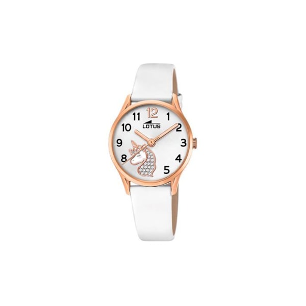 Lotus armbåndsur - 18407/K - Analog, hvid, hvid, Klein, remme