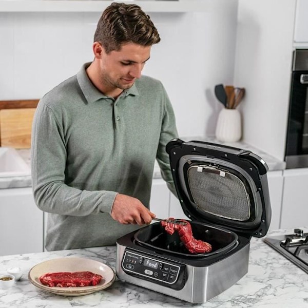 Grill NINJA - Foodi AG301EU - 5 matlagningsprogram - Upp till 265°C - 1750W