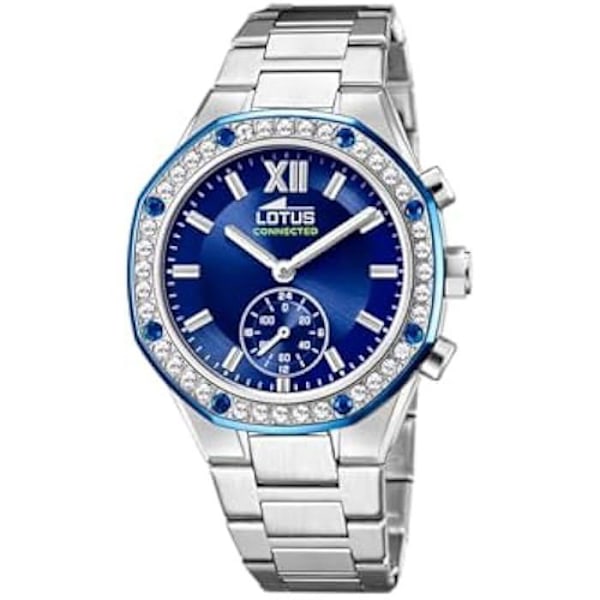 Hybrid Connected Watch - Lotus - 18924/2 - 50m vattentät - Bluetooth 4.1 - Rostfritt stål