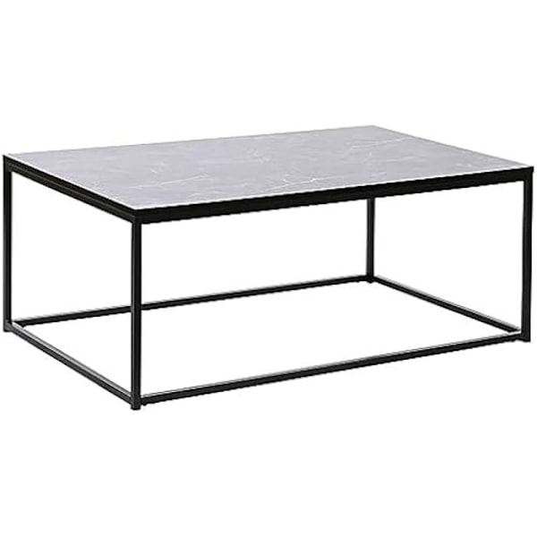 Soffbord - DKD HEMINNREDNING - Flerfärgad - Metall och MDF - 100x60x40 cm - Modern design mångfärgad