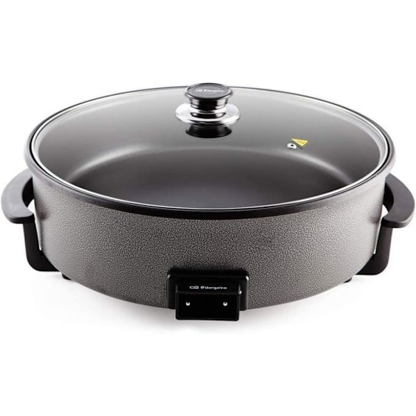Elektrisk pizzagrill - Orbegozo - PZ-8100 - 1500W - Diameter 40 cm - Svart