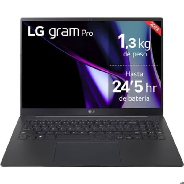 LG Bærbar Computer - 16ZD90SP-A.AX78B - 16" - Intel Core Ultra 7 - 32 GB RAM - 1 TB SSD