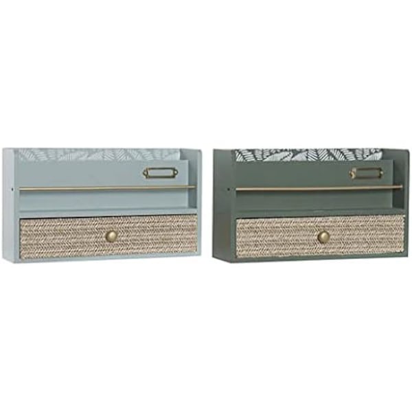 Organizer - Item Int - MDF PP - Lysegrå - 30 x 9 x 17 cm - Praktisk og elegant Ljusgrått