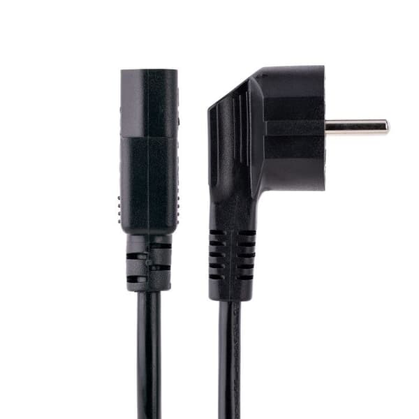 Strømkabel - StarTech - 3m - Schuko CEE 7/7 - C13 - 18AWG - 10A 250V - Sort