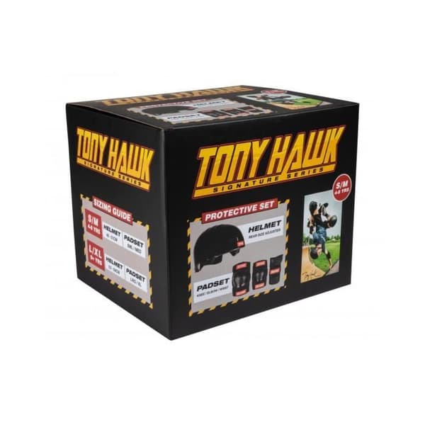 Skateboard Protection Set Junior Protective Set - Tony Hawk - Musta - Mixed Sort S/M
