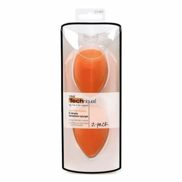 Makeup Sponge - Real Techniques - Pack of 2 - Multi-functional - Smooth Finish - Precise Coverage