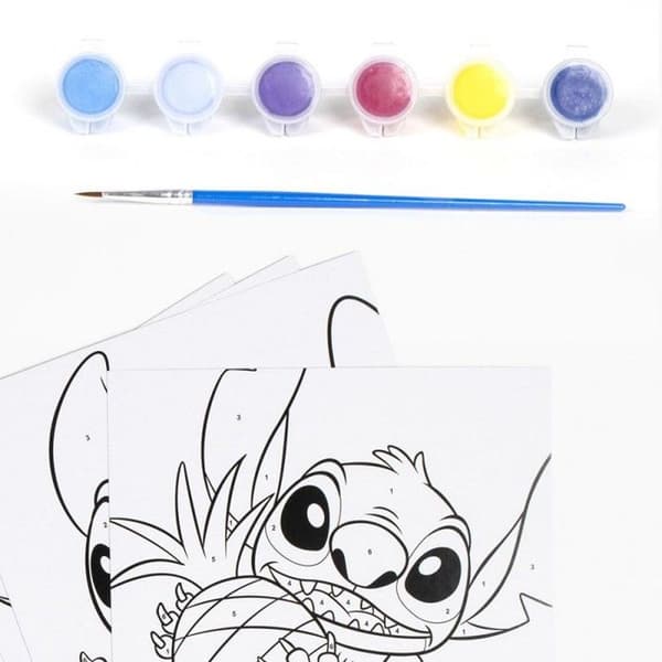 Disney Stitch Maalaus Numeroilla