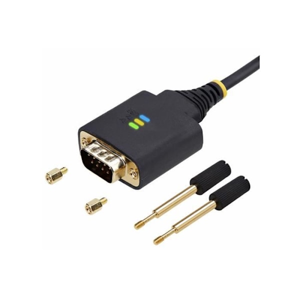 Null-seriekabeladapter - StarTech.com - 2m - FTDI - USB (M) til DB-9 (M) - Sort