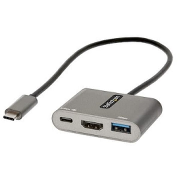 StarTech.com - CDP2HDUACP2 - USB-C Multiport Adapter, USB-C til HDMI 4K, USB 3.0 Hub, Docking Station