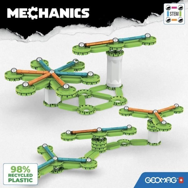 GEOMAG - MECHANICS MOTION ÅTERVINNINGSVYGHJUL 96 (756)