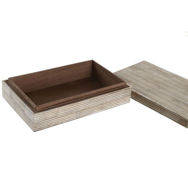 Smykkeskrin - Creme - Harpiks - 20,5 x 13 x 5,5 cm - Elegant - Praktisk grädde