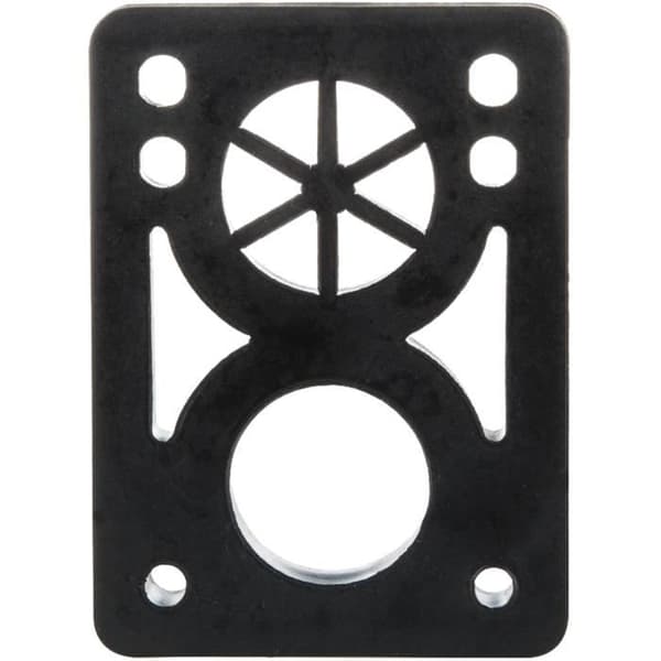 Shock Pads Skateboard D-Street Soft Wedge - 8 mm til 14 mm sort