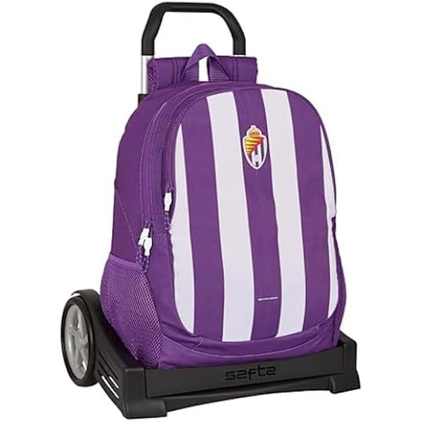Skolryggsäck - SAFTA - REAL VALLADOLID - Ergonomisk - Skalbar vagn - Bekväm för barn