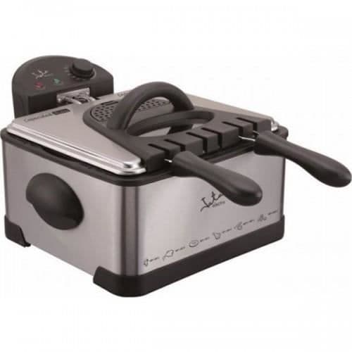 Friteuse - JATA - FR700 - Kaksois - 4L - Ruostumaton teräs