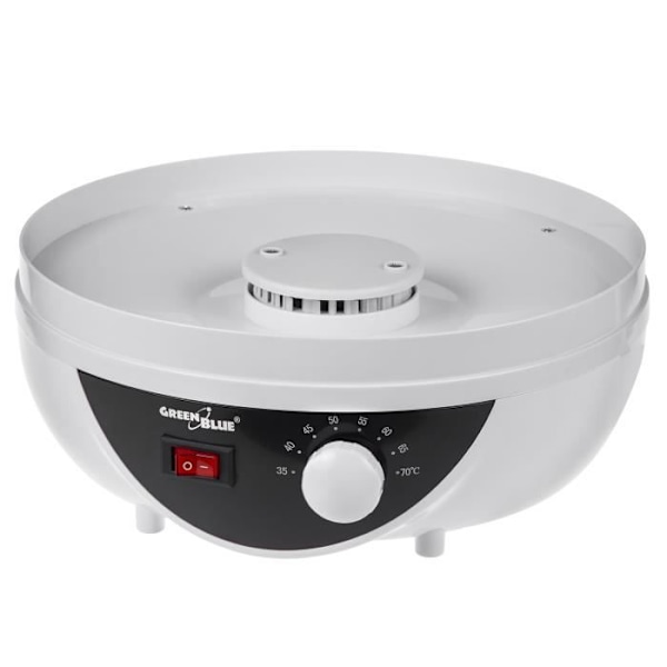 GreenBlue-sienien, vihannesten ja hedelmien kuivauslaite, 250W, 5 tasoa, erittäin hiljainen