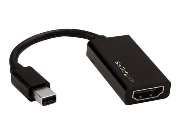 Mini DP til HDMI-adapter - STARTECH - Konverter - Ultra HD 4K - Sort - M/F