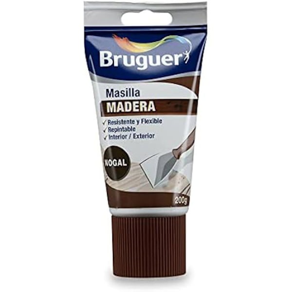 Bruguer 5196387 Valnøddetræ Spartelmasse Til Bruguer 200 gr