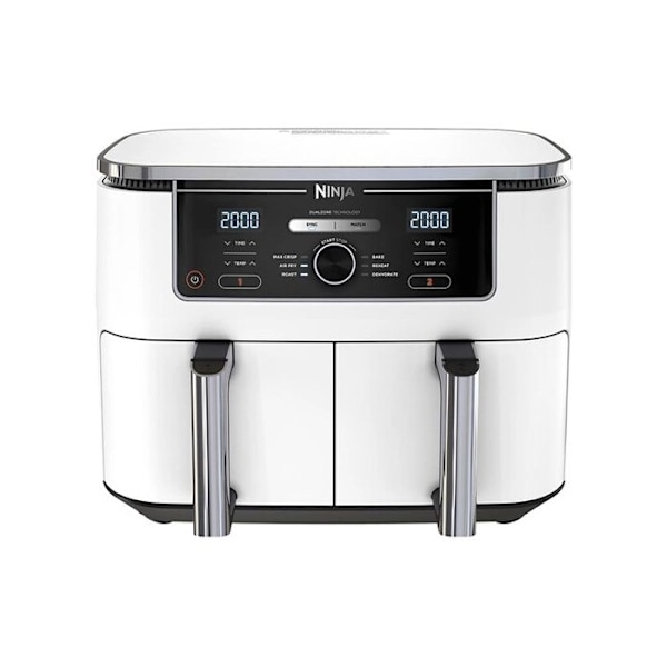 Öljyvapaa friteuse - NINJA - AF400EUWH - 2600 W - 4 litraa - Säädettävä lämpötila Vit